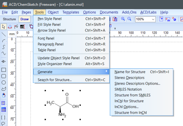 ChemDoodle_SMILES_InChI_InChIKey